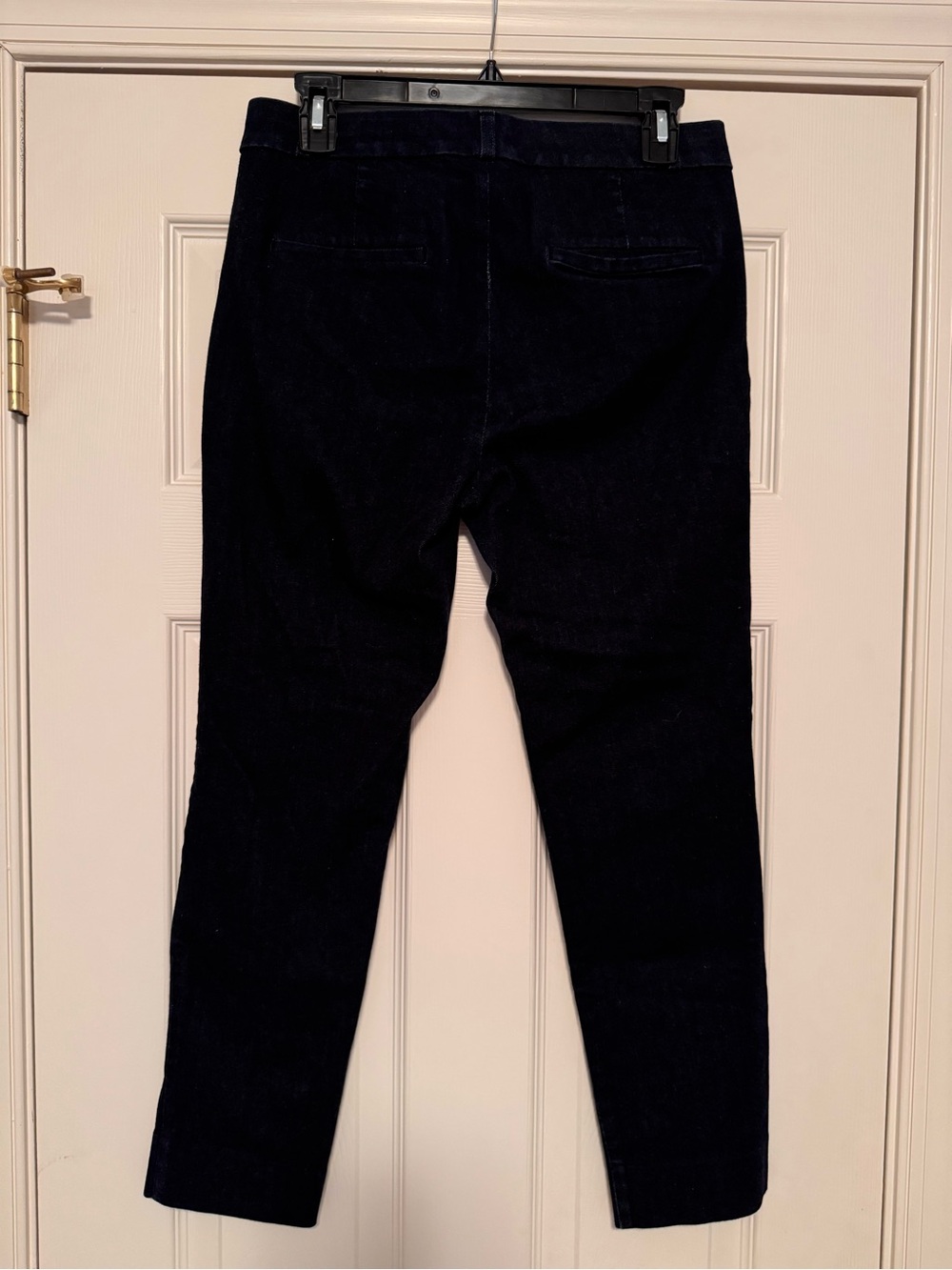 Banana Republic Sloan Crop Jeans in Dark Blue Denim